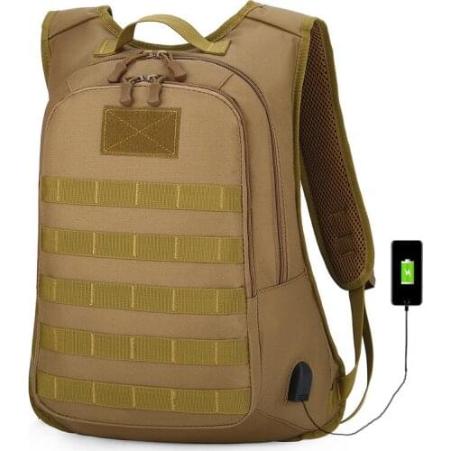 Camouflage Waterproof Bags Women Men USB Backpack New Travel Camping Bag Mochila Escolar Schoolbag