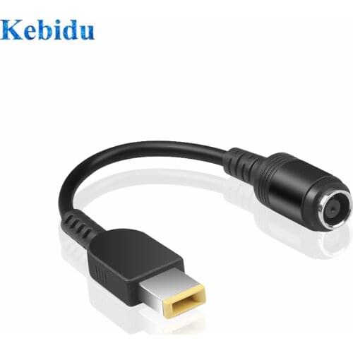 KEBIDU For lenovo Power Connector Converter Cable Adapter for ThinkPad X250 T450S Adopter 15cm w/ 7.9*5.5mm Female Interface