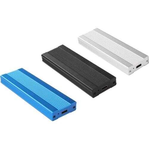 NVME M.2 Enclosure Full Aluminium HDD Enclosure HDD Case Mobile HDD Box TYPE C 3.1 ASM2362 m.2 USB3.1 PCIE SSD TYPEC SSD M2 Case