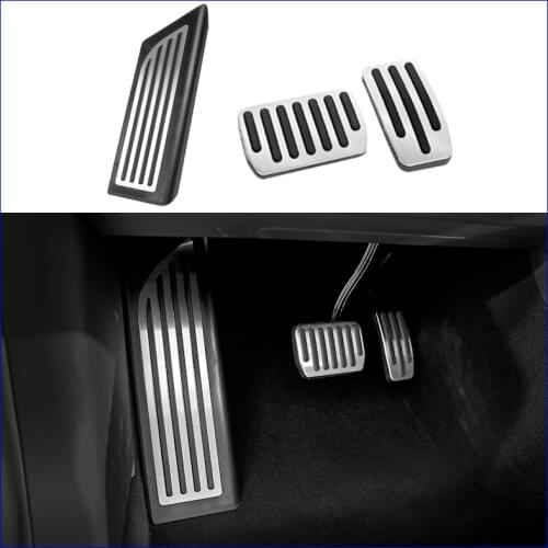 Throttle brake rest pedal modification accessories decoration wear-resistant, non-slip, non-slip for Tesla model 3