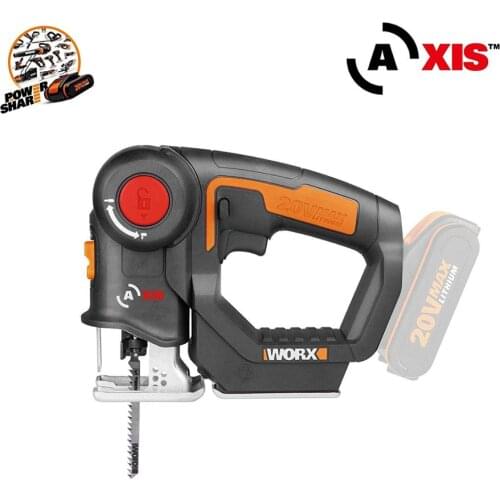 Free Shipping Worx WX550 Rechargeable 20V Li-Ion battery Cordless reciprocating saw jig saw