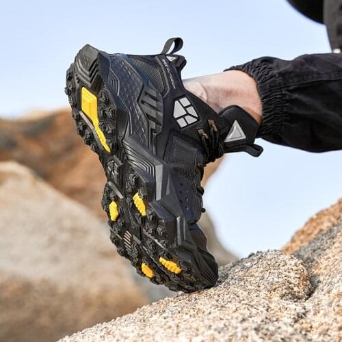 Rax Hiking Shoes Men Outdoor Sports Climbing Shoes hunting shoes Warm Trekking Sneakers ankle boots Waterproof Tactical shoes