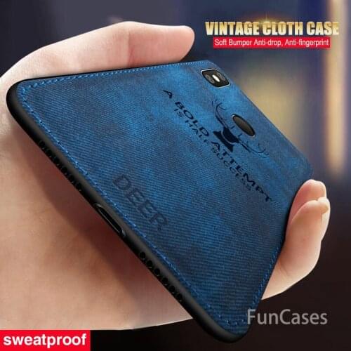 Luxury Deer Cloth Case For Xiaomi Redmi Note 6 Pro Back Cover Soft Tpu For Xiaomi Xiomi Redmi Note 5 Pro 5 Plus 6 6A Fitted Case