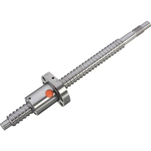 SFU1605 300mm RM1605 300mm Rolled Ball screw 1pc+1pc ballnut + end machining for BK/BF12 standard processing