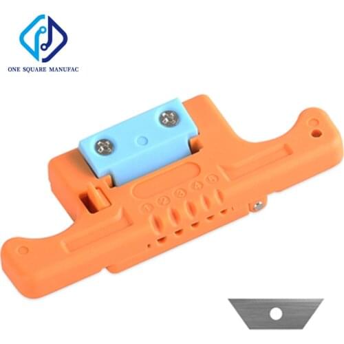 Stripper Ripley MSAT-5 Loose Ribbon Center Bundle Tube Buffer Mid-Span Access Tool Fiber Optical Tool For Cable Cutter 1.9-3.0mm