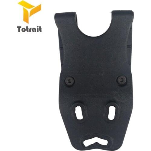 Totrait LV3 Belt Paddle Waist Hunting Pistol Gun Holster Platform fits for GL17/M9/1911/USP black