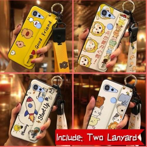 Waterproof Soft Case Phone Case For Kyocera Android One S6/Gratina KYV48 Wristband For Woman