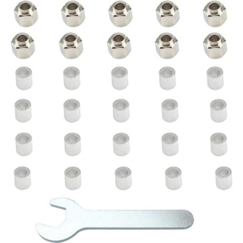 Eccentric Column Height 8mm Inner Hole 5mm for V Wheel 3D Printer Parts 1 Set