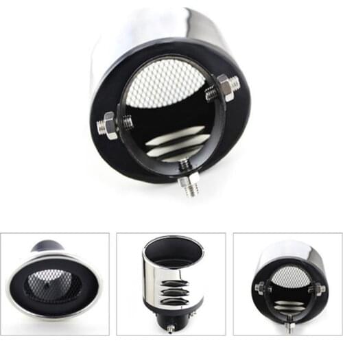 Car Exhaust Tail Pipe End Trim Tip for Mazda 5 6, BYD S6, Cruze Car Modification Stainless Steel Exhaust Rear Tail Pipe