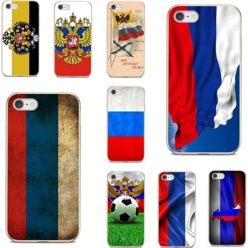 For Xiaomi poco X3 nfc F2 Pro M3 Mi 5X 6X Max Mix 1 2 2S 3 Mi5 Mi6 Mi3 Mi4 Cell Phone Case Russian-coat-of-arms-Eagle-Wings-Flag