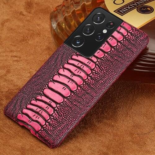 Genuine Cow Leather Cover Case For Samsung Galaxy S21 Ultra S20 FE S8 S9 S10 S21 Plus Note 20 10 9 A51 A71 A31 A50 A21S M31 M21