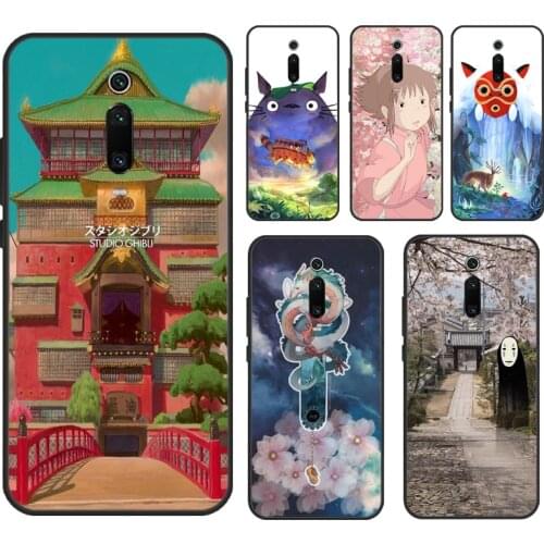 Studio Ghibli Spirited Away For POCO M3 Pro X3 F1 F2 F3 Phone Cover For Xiaomi Mi 11 10T Pro Mi Note 10 Lite 11 Ultra