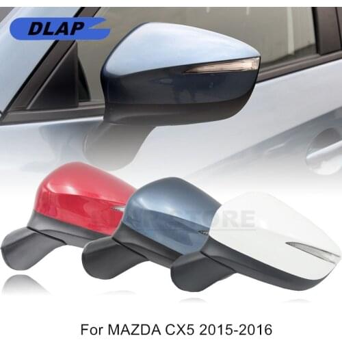 For Mazda CX-5 CX5 2015 2016 Exterior Door Rearview Mirror Assy With Electric Angle Adjust Folding Heating Blind Spot Monitoring
