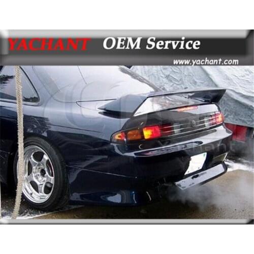 FRP Fiber Glass JDM Kouki Style Rear Spoiler Trunk Spoiler Wing Fit For 1995-1998 S14 Zenki S14A Kouki