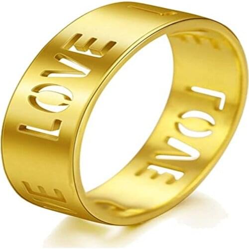 Noelia Personalized Name Ring Custom Name Plate Stacking Ring Stainless Steel Custom Letter Ring Gifts for Boys and Girls