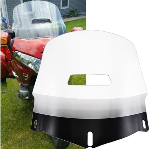 Motorcycle ABS Windscreen Windshield Fits For Honda Goldwing GL1800 2001-2010 2011 2012 2013 2014 2015 2016 2017 High Quality