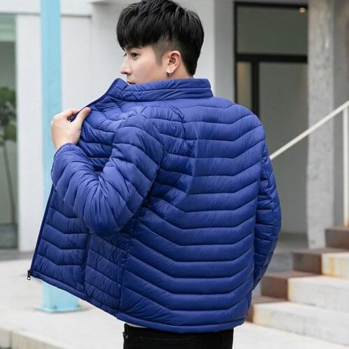 Men Harajuku Colorful Bubble Coat Winter Jacket 2021 Mens Streetwear Hip Hop Parka Korean Black Clothes Puffer Jackets