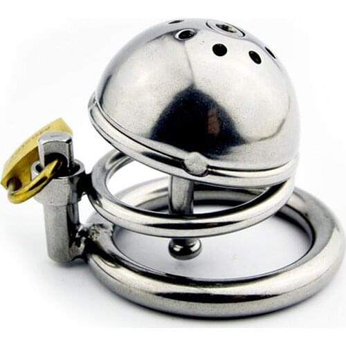 Stainless Steel Male Chastity Cage Penis Dilator Urethral Plug Dick Ring Cock Cage Sex Toys For Men Chastity Device Erotic