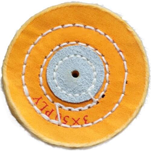 1 Pcs Soft Polishing Pad Wheel Buffer Buffing Disc 3-6 Inch Kit Set Replacement Accessories For Bench Grinder Parts