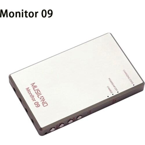 New MUSILAND Monitor 09 USB sound card amplifier portable balanced output double amplifier ESS ES9028Q2M USB DAC