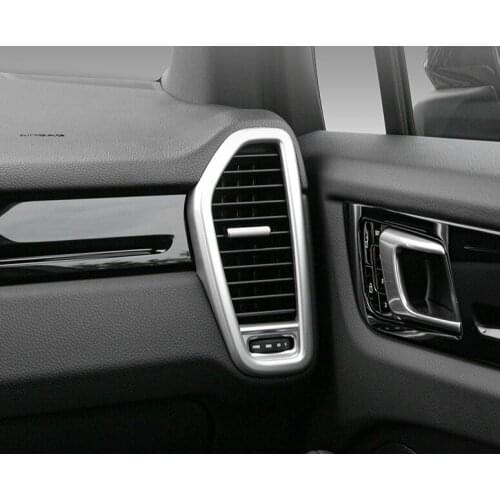 Fit for Porsche Cayenne 2018 front air conditioners with decorative frame interiors on both sides of the air outlets