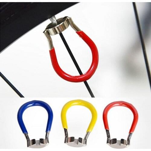 Durable Bike Parts Spoke Key Wheel Spoke Wrench Tool 14G Nipples Spanner Repair Service Tool Bicycle Repair Tools Random Color