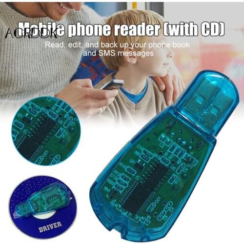 Reader USB SIM Card Reader Simcard Writer/Copy/Cloner/Backup GSM CDMA WCDMA Cellphone FC