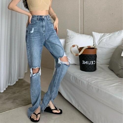 Женские рваные джинсы SHAN BAO China At AliExpress