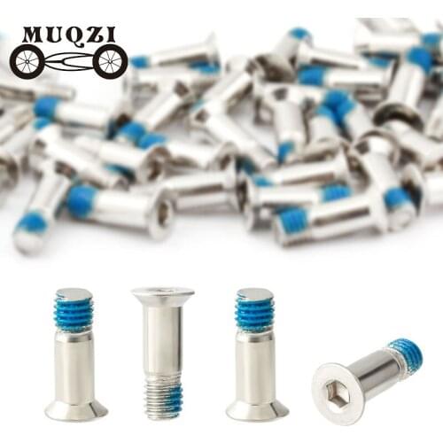 MUQZI 50PCS Bike Pulleys Bolt M5 Jockey Screw Rear Derailleur Stainless Steel Idler Guide Wheel Bolts Road MTB Accessories