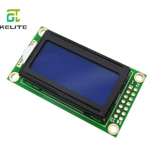 Blue LCD 0802 Character Display Module 5V 0802 for