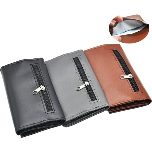 Tobacco Moisturizing Bag Travel Cigarette Cigar Case PU Leather Herbal Weed Storage Box Lighter Pipe Pouch Smoking Accessories