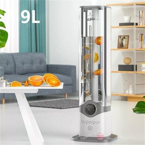 220V smart Ultrasonic Air Humidifier Diffuser Mute Light 9L Mini Aromatherapy Diffusers Cool Mist Maker Home Purifier