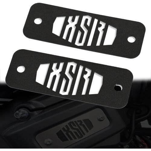 For Yamaha XSR 900 XSR900 2016-2021 2020 2019 2018 2017 Stainless Steel Fuse Box Top Plates Powder Coated Gloss Motorcycle Parts