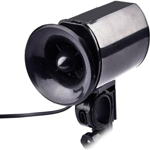 Waterproof Electronic Bicycle Bell 142dB Clear Sound Bike Horn Handlebar Bike Alarm MTB Bike Bell With 9V Battery Timbre Boosted