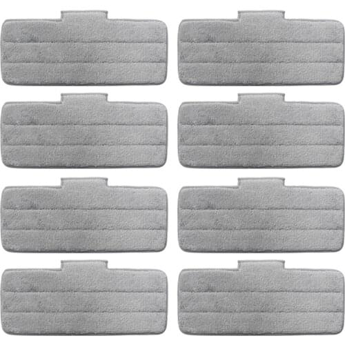 Replace Mop Cloth Rags for Deerma TB900 Water Spray Mop 360 Rotating Cleaning Cloth Head Mop Floor Cleaner 8Pcs