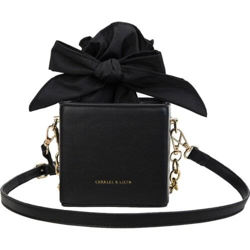 Womens Designer Handbag 2021 Fashion New High quality PU Leather Women Tote bag Bow Chain Shoulder Messenger bag Mini Box bags