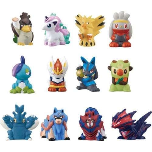 Bandai Pokemon Starry Dream Model Cartoon Figure Ponyta Lucario Eternatus Kids Toys Model PVC Collections Dolls Childrens Gifts