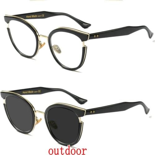 Brand Progressive Multifocal Lens Reading Glasses Men Women Presbyopia Hyperopia Bifocal Glasses Sun Photochromic eyeglasses NX