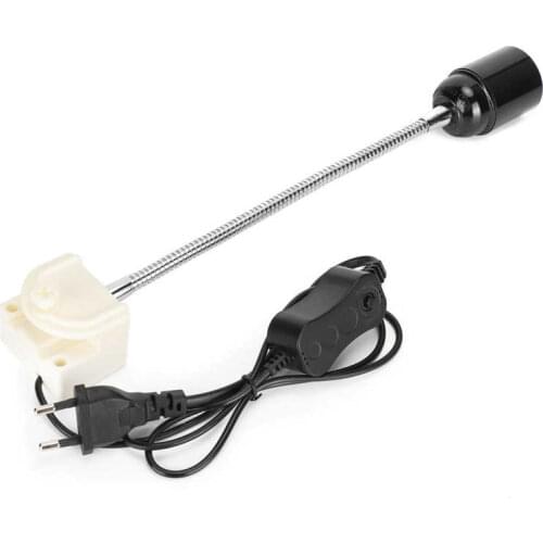 Emitter Lamp Lights Reptile Lamp Bulb Pet Tortoise UVB full Spectrum Sunlamp Warming Basking UVA Heat Lamp Bracket EU 220V