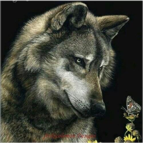 Embroidery Counted Cross Stitch Kits Needlework - Crafts 14 ct DMC color DIY Arts Handmade Decor - A Warm Staring