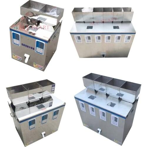 Desktop Intelligent Automatic Weighing Filling Machine Quantitative Powder Dispensing Machine For Granulated Tea Powder