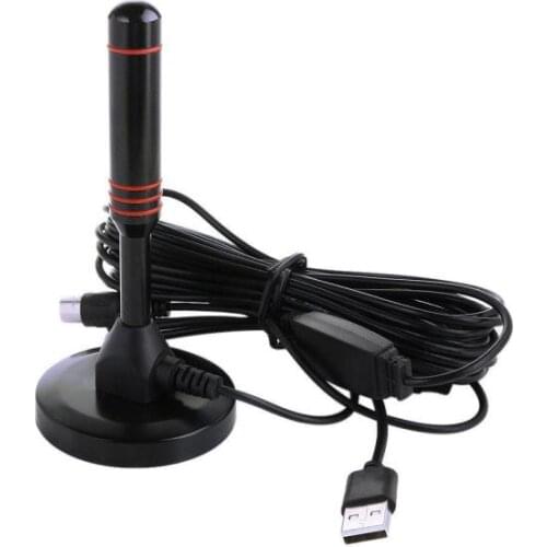 New Indoor Gain 30dBi Digital DVB-T/FM Freeview Aerial Antenna PC for TV HDTV MN