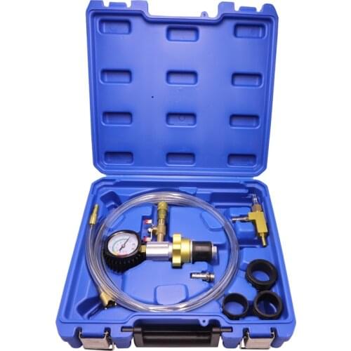 New! 6pcs Vacuum Cooling System Car Radiator Coolant Refill Purging Kit Fast Connector Accessories