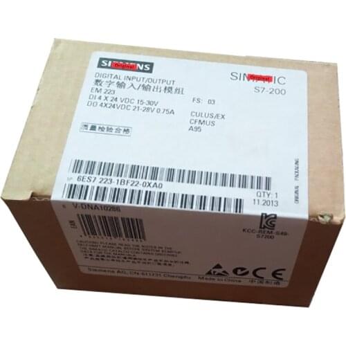 New Original 6ES7 223-1BF22-0XA0 6ES7223-1BF22-0XA0 Original Factory Agent