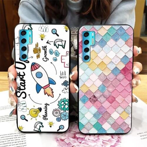 Original Cute Phone Case For TCL 20 Pro 5G Shockproof Fashion Design Silicone Frosted Cover