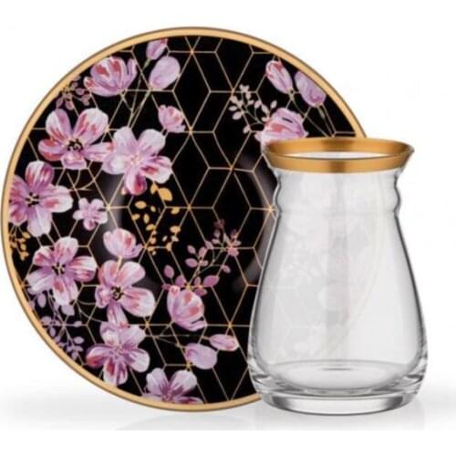 Field Glass Nihavent Tea Set 6 pieces Purple