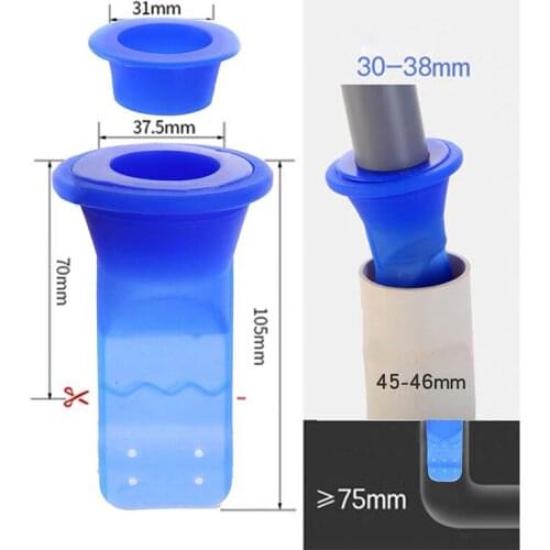 Silicone Deodorant Floor Drain Core Sink Drain Filter Bathroom Deodorant Drain Filter Kitchen Bathroom Supplies