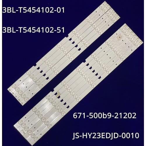 LED Backlight strip For Haier 50D3505 PLDED5068A A1406 3BL-T5454102-L02B R02B T500HVN04.1 671-500b9-21202 JS-HY23EDJD-0010 RLDE