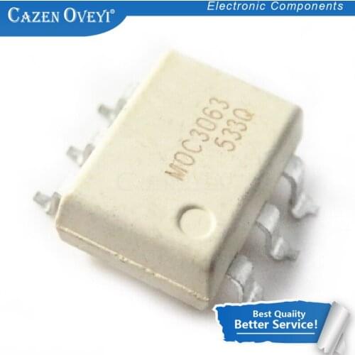 10pcs/lot MOC3063 SOP-6 MOC3063 In Stock