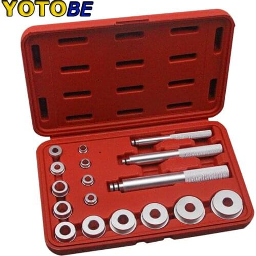 17PCS Bearing Race & Seal Driver Master Tool Set Aluminum Wheel Axle Auto Set